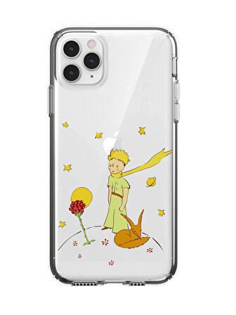 iPhone 11 Pro Max Le Petit Prince Desenli Şeffaf Telefon Kılıfı