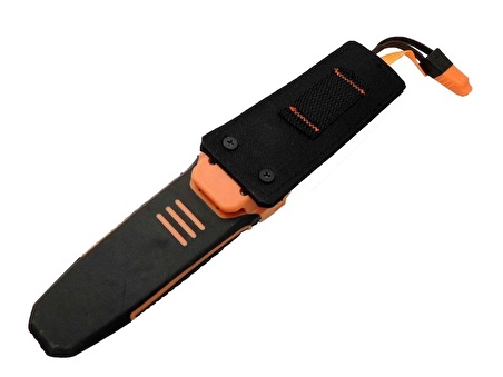 Gerber Bear 1112 A Taşlı Av / Survival Bıçak 20cm - Kılıflı, Düdüklü, Kıvılcım Çıkarıcı Aparat