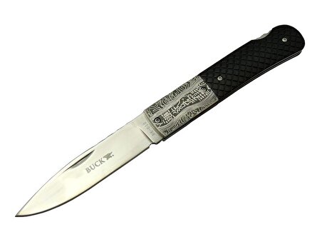 Buck Knives BK-012 Kamp Çakı 23 cm - Plastik Sap, Kılıflı, Kutulu