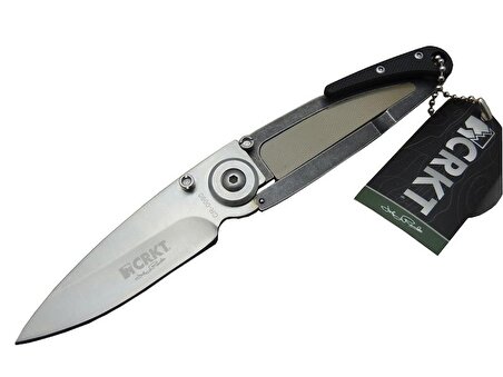 CRKT CR 0090 BK Kamp Çakı 18 cm - Metal Saplı, Kılıflı, Kutulu