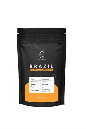 Filtre Kahve Brazil Santos 250 Gr
