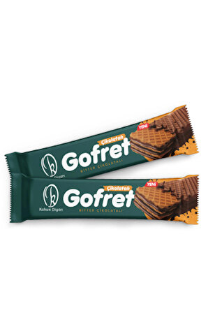 Bitter Çikolatalı Gofret 30 gr - 6'lı Paket
