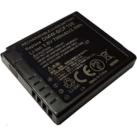 Lumix DMC-FP8K Panasonic Uyumlu Kamera Pili Siyah (2 YIL GARANTI AYNI GÜN KARGO)