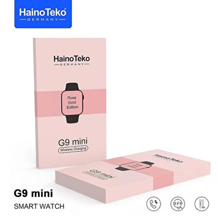 Haino Teko Germany G9 Mini 3 Kordonlu Ve Aksesuar Hediyeli Bayan Akıllı Saat