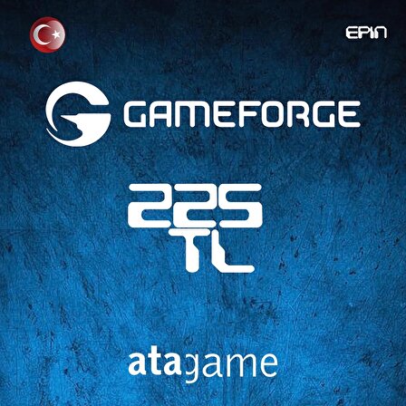 Gameforge E-Pin 225 TRY