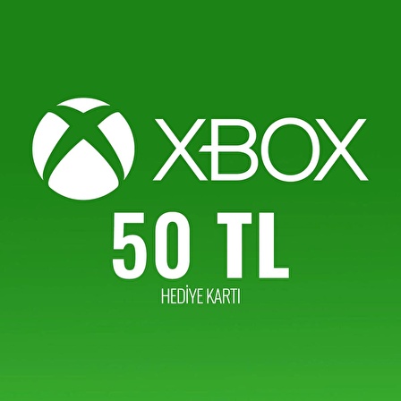 Xbox Live 50 TL Hediye Kartı