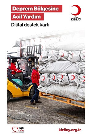 Türk Kizilay Dernegi Deprem Dijital Destek Karti-1000 TL