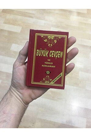 Büyük Cevşen Ve Türkçe Açıklaması, 8x12 Cm. Cep Boy, Ciltli, Kervan