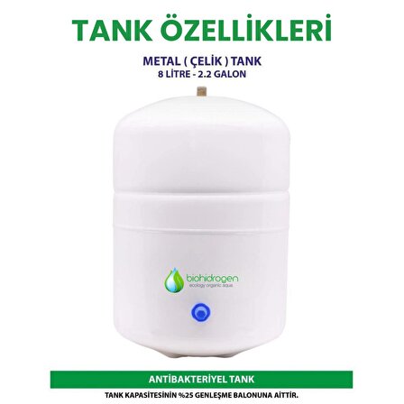 Biohidrogen Alkali Premium pH 9,5 Su Arıtma Cihazı