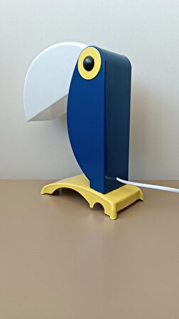 Papağan Masa Lambası Mavi 