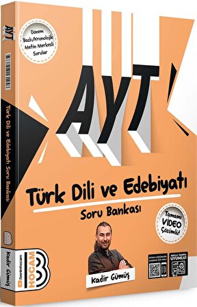 Benim Hocam 2024 AYT Türk Dili ve Edebiyatı Tamamı Video Çözümlü Soru Bankası