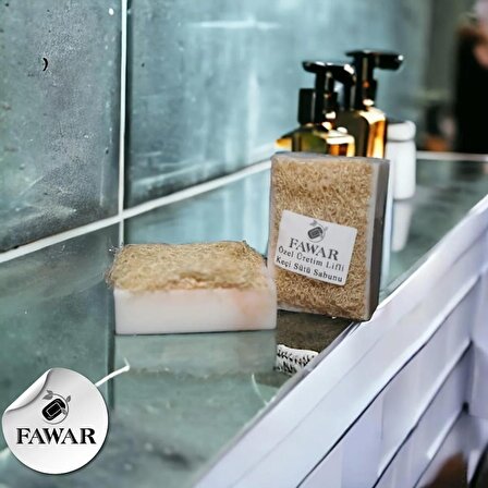 FAWAR  Keçi Sütlü kabak Lifli %100 El Yapımı sabun