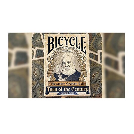 Bicycle Turn of the Century Telephone Oyun Kağıdı Kartı Kartları Destesi