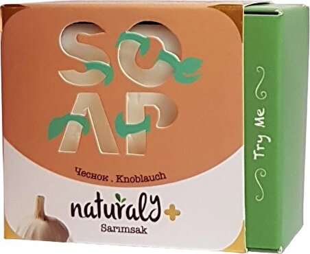 Naturaly Sarımsak Özlü Sabun 150 gr