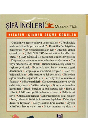 Şifa Incileri, Mustafa Yiğit, 14x20 Cm.