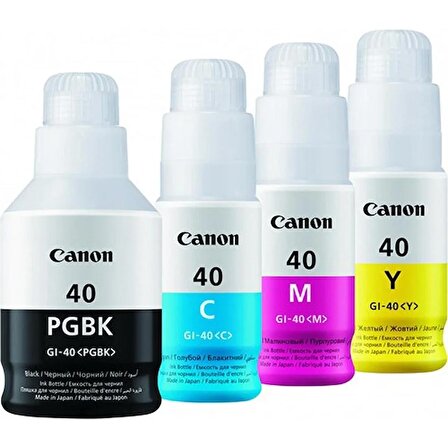 Canon GI-40 Orjinal Mürekkep Kartuş Takımı Pixma G6040