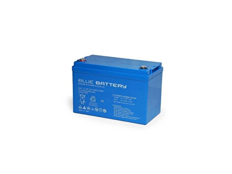 Blue Battery 12 Volt 100 Amper Jel Akü Derin Döngü