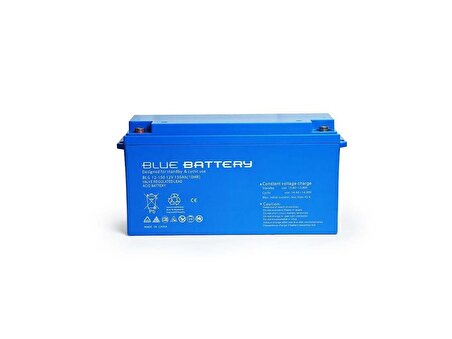 UNİTED POWER Blue Battery 12 Volt 150 Amper Jel Akü Derin Döngü