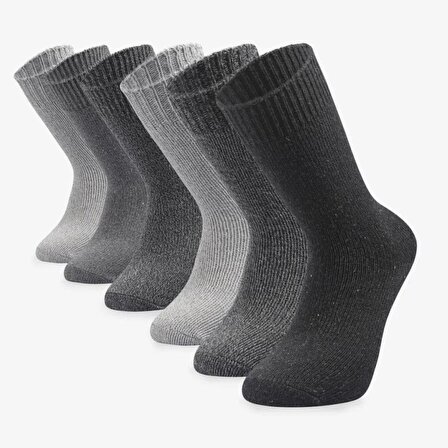 6'li Erkek Yün Çorap #Wool