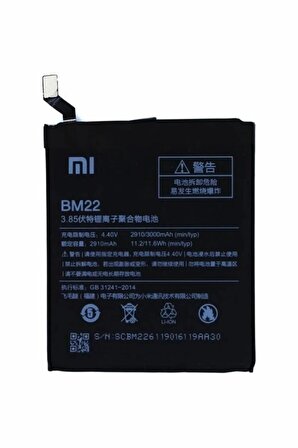 Xiaomi Mi 5 Batarya Xiaomi Mi 5 Prime BM22 Uyumlu Yedek Batarya