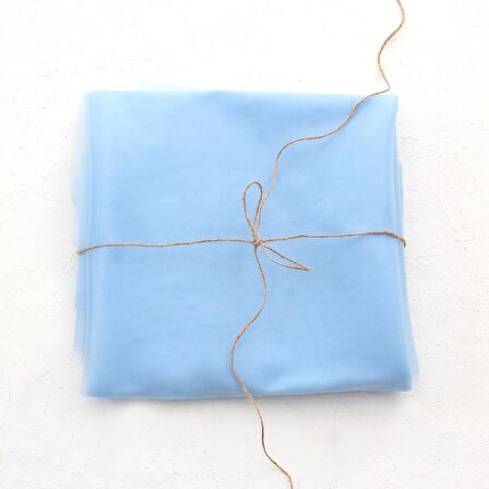 Hayal tül, romantik  Açık Mavi (5 metre)