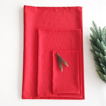 Kırmızı kumaş hediye kesesi  15x25 cm (20 adet)