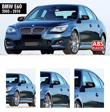 BMW E60 Yarasa Ayna Kapağı Batman Ayna 2003-2010 arası Parlak Siyah