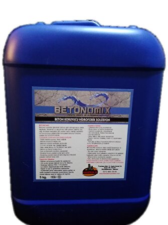 BETONOMIX-Beton Koruyucu Kaçak Onarıcı Su İtici Slüsyon 5 kg