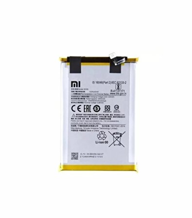 Xiaomi Mi Poco M3 Pro Redmi 9A Redmi 9C Batarya Xiaomi BP56 Uyumlu Yedek Batarya