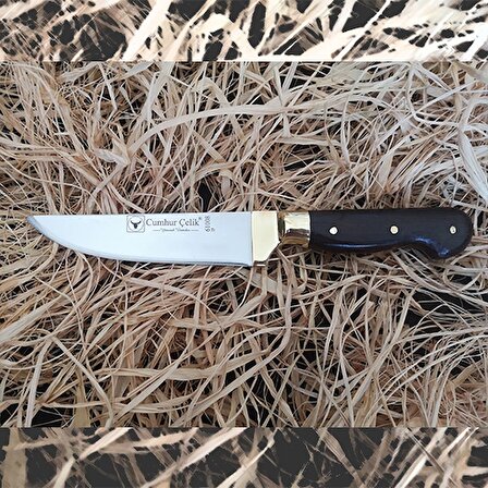 Sürmene Cumhur Çelik 61008 Kasap Kurban Bıçağı, 14,5 cm, Venge Sap