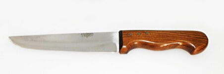 Küçükata Bursa Kalın Küt Kasap Bıçağı No:3, 17 cm - Ahşap Sap