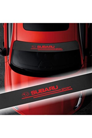Subaru Için Karbon Ön Cam Oto Sticker