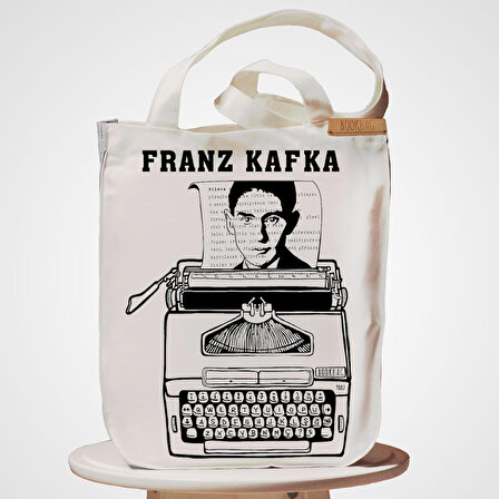Franz Kafka / MİLENA - Bookbag Dogal Keten Bez Canta