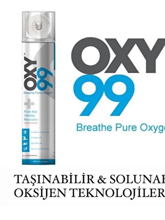 OXYG99 Taşınabilir Saf Oksijen