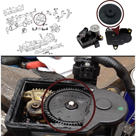 VW Touran Egr Dişlisi Çap 110mm 1 Adet