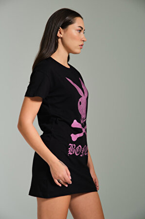 T-shirt Kısa Elbise "BONESBOY"