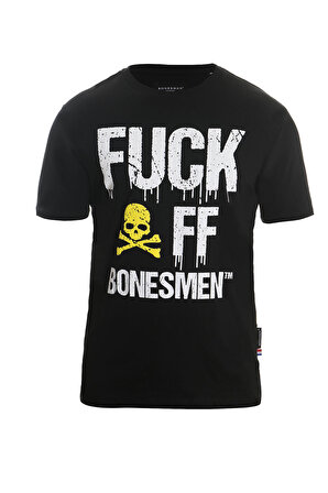 Yuvarlak Yaka T-shirt "LANET BONESMEN"