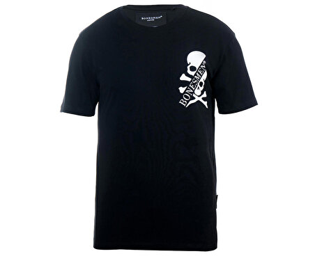 Yuvarlak Yaka T-shirt "Double Skull"