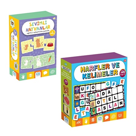 CA GAMES EĞİTİCİ PUZZLE SET 01