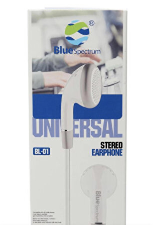 Blue Spectrum BL-01 Universal Kulak İçi Kulaklık BEYAZ