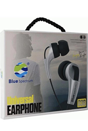 Blue Spectrum D38 Kulak İçi Kulaklık SİYAH