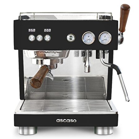 Ascaso Baby T Plus Siyah Espresso & Cappuccino Makinesi