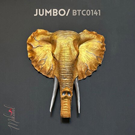 Jumbo ( Afrika duvar fili, baş heykeli, şimdiye kadar görülen en büyük hayvan ) Mukemel Tasarımları