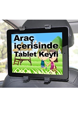 ARAÇ KAFALIK TİPİ  IPAD + TABLET TUTUCU