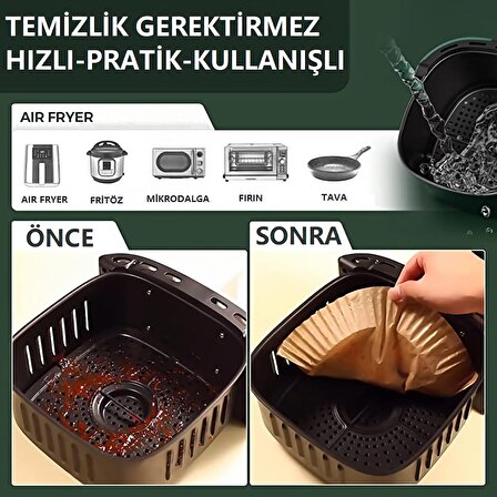 Philips Airfryer Pişirme Kağıdı XXL Uygun airfrey yagli kagit pisirme kagidi Hava fritoz air fryer