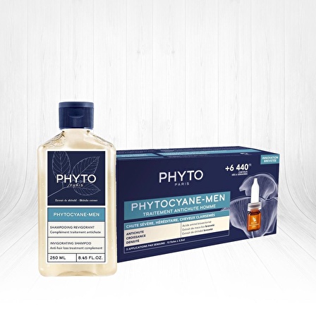 Phyto Phytocyane Men Erkek Tipi Dökülme Karşıtı Set