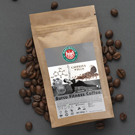 Burcu Fitness Coffee Blend -Yüksek Kafeinli- 250 Gr. 