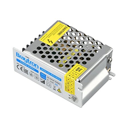 BY02-00250- 25W 2A 12VDC IP20 SABİTVOLTAJ LED SÜRÜCÜ