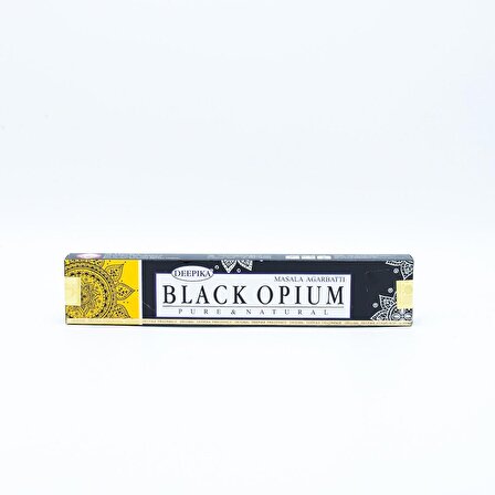 Deepika Black Opium Aromalı Masala Çubuk Tütsü