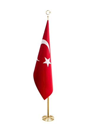 Makam Bayrağı, Türk Bayrağı, Sarı Direkli 100x150